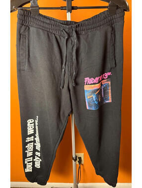 Hot Topic unisex XL jason vorhees friday the 13th joggers baggy fit